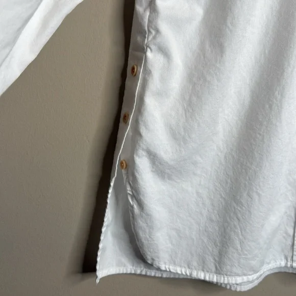 Madewell Classic White Button Down Shirt - Picture 3 of 5